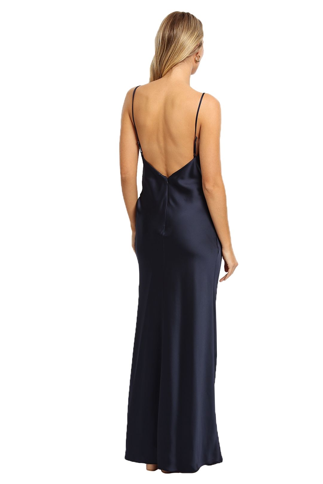 Hire Aubrey Slip Dress in Navy Camilla and Marc GlamCorner