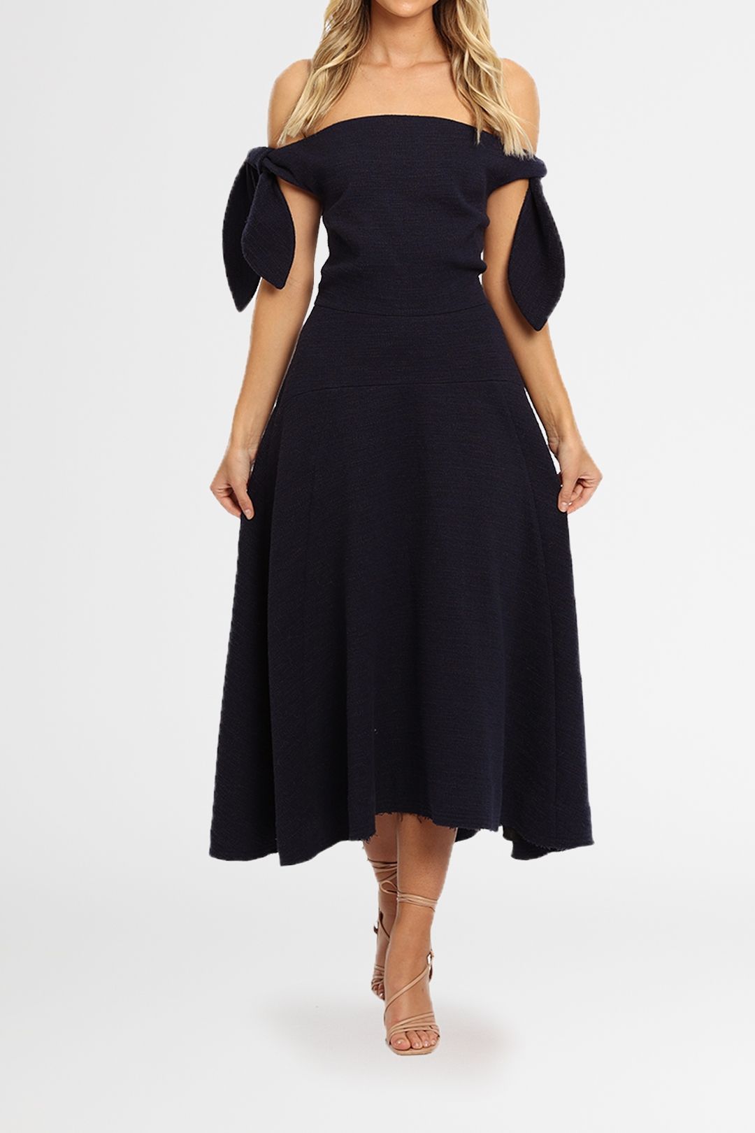 Camilla and marc fuller off shoulder dress hot sale