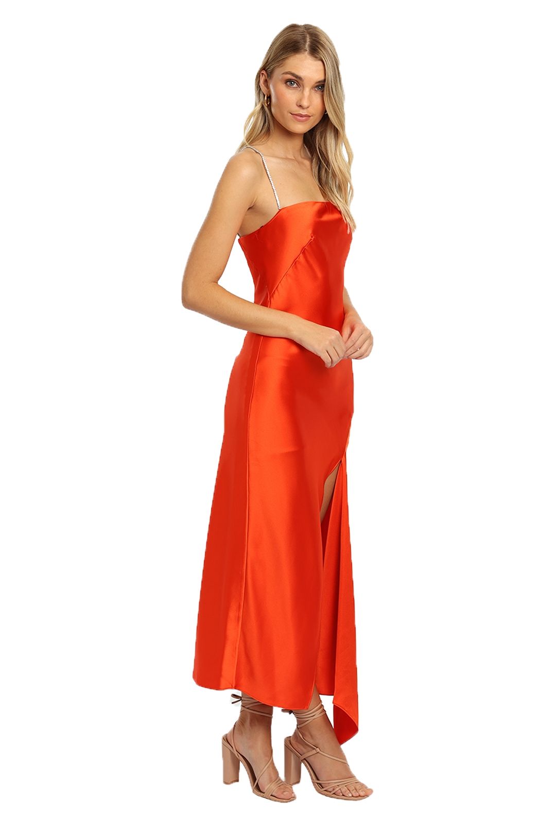 Camilla and Marc Billie Dress Orange crystal