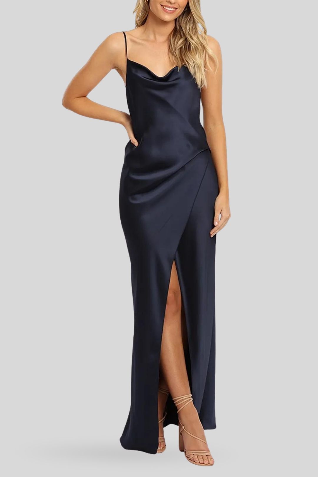 Hire Blakely Dress in Navy Camilla and Marc GlamCorner