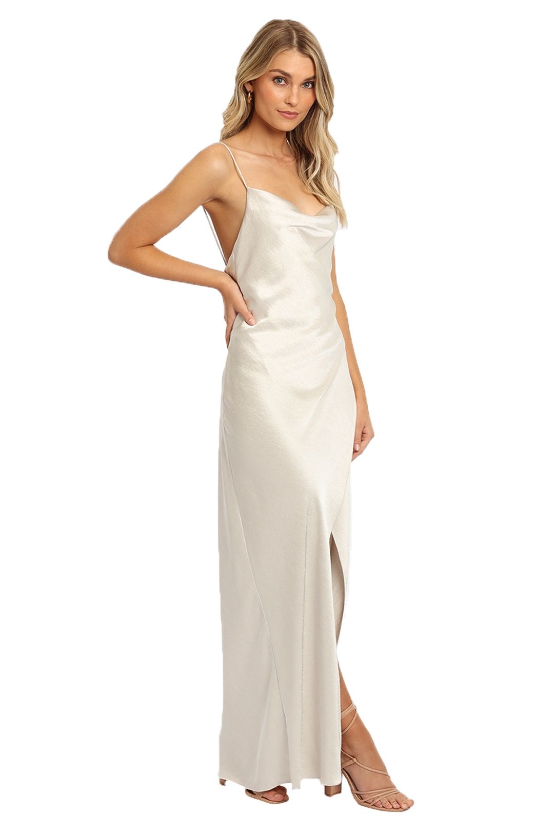 Camilla and marc bowery slip sale dress champagne