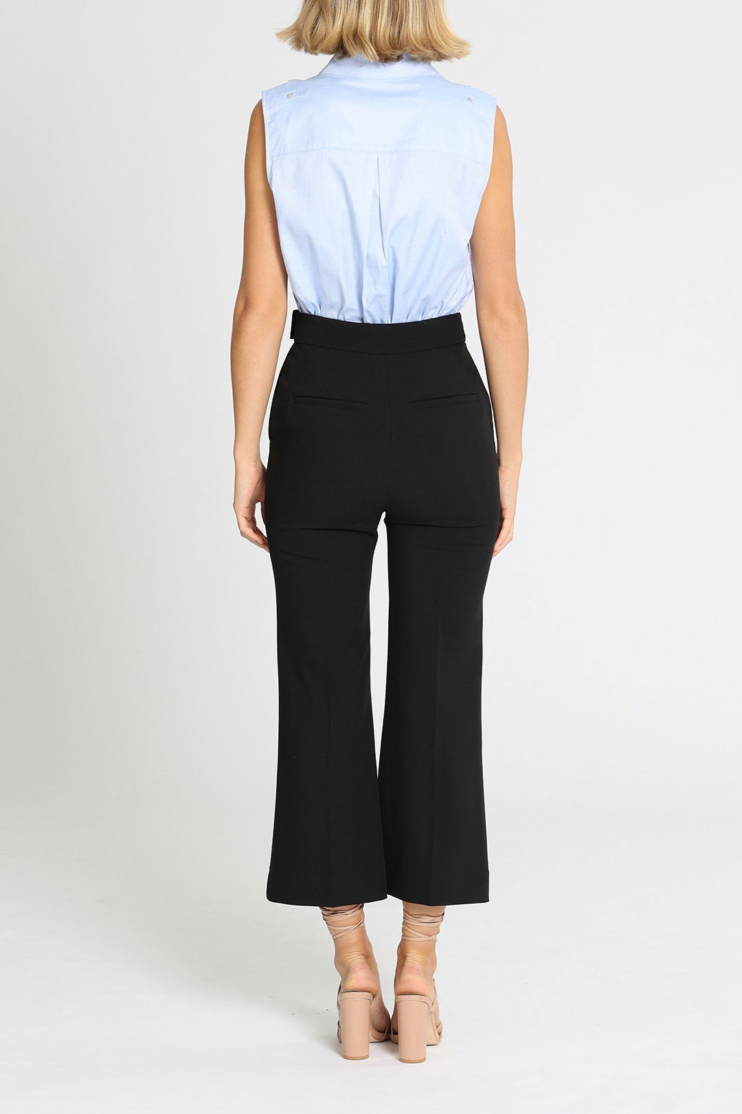 Camilla and Marc Cantor Cropped Pant Black High Rise