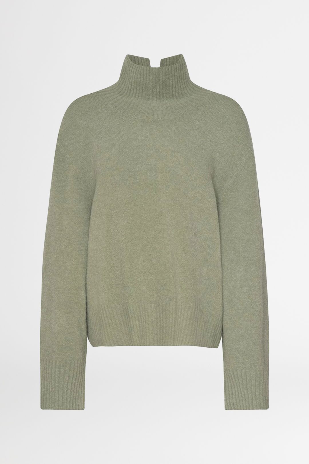 Hire Forest Turtleneck Jumper in Dusty Jade Camilla and Marc