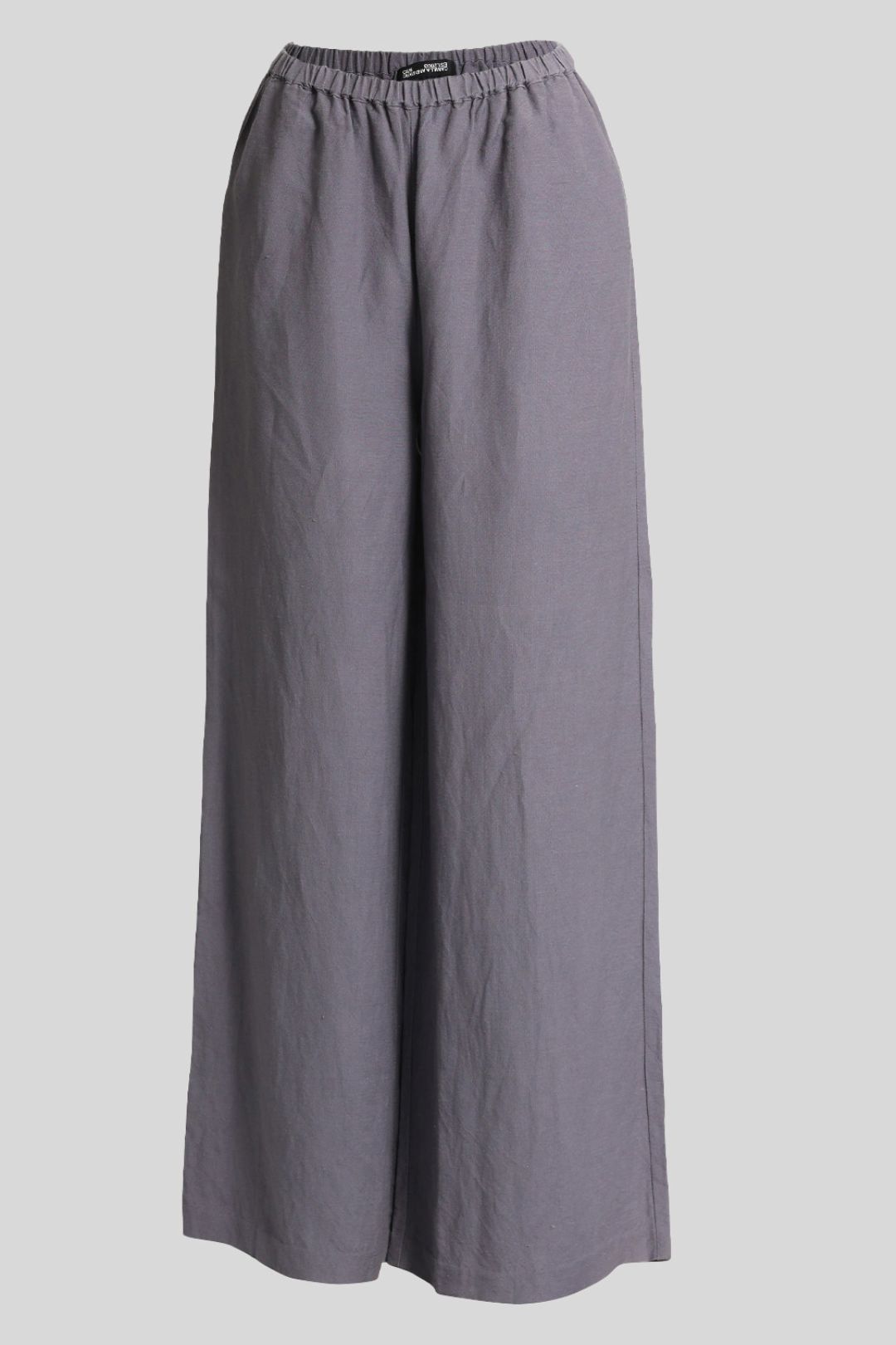 Camilla and Marc Grey Vera Linen Wide Leg Pant