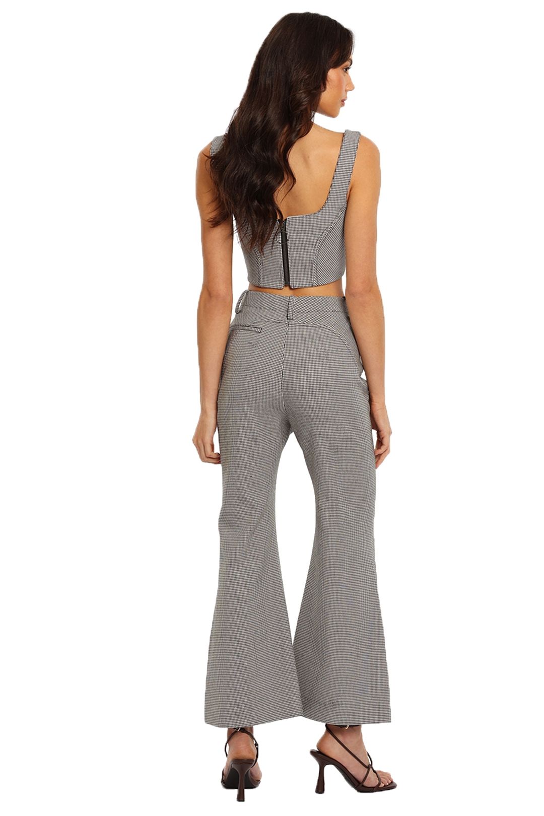 Camilla and Marc Kinslee Pant Houndstooth cropped