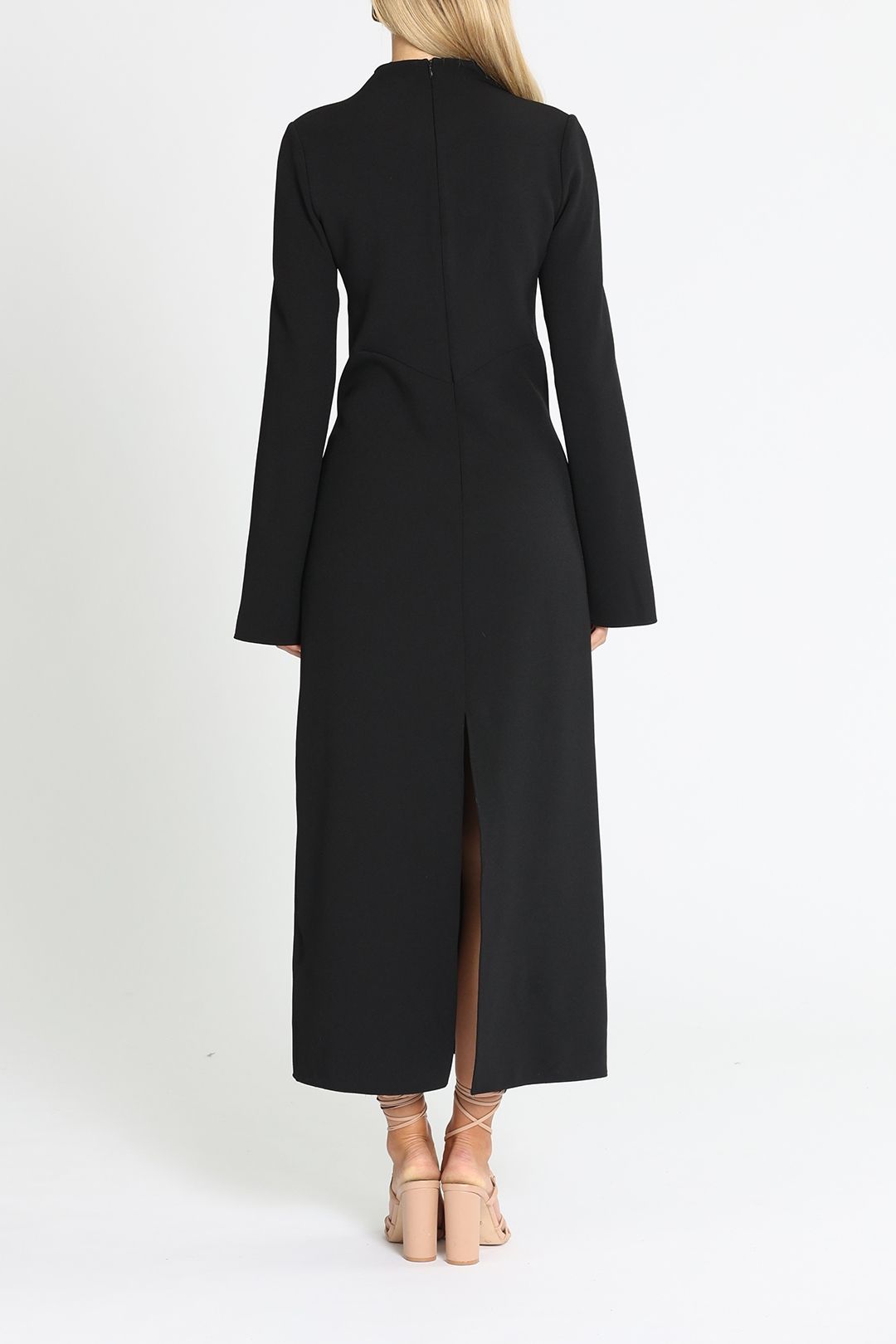 Camilla and Marc Knight Dress Black Flared Sleeves