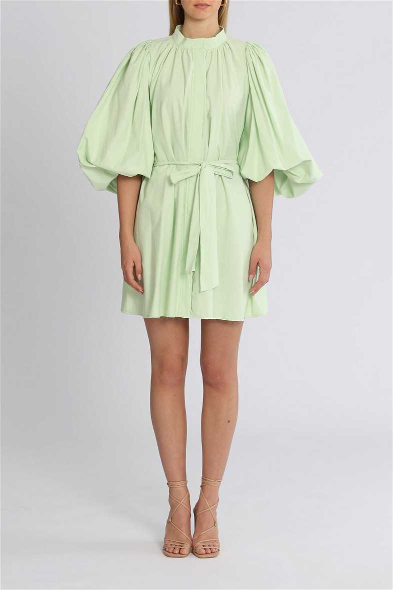 Hire Kyra Mini Dress in Sour Apple Camilla and Marc GlamCorner