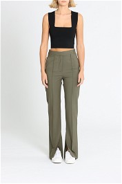 Camilla and Marc Mateo Tailored Pant Willow Green