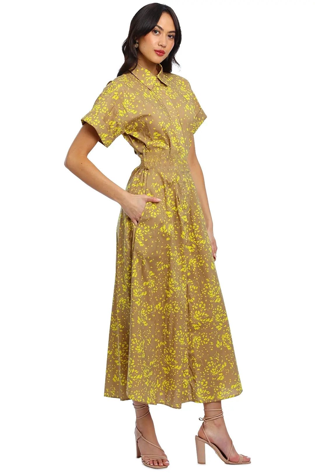 Hire Maya Dress in Capri Print Camilla and Marc GlamCorner