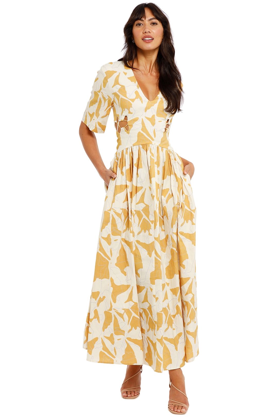Camilla and Marc Minsk Maxi Dress