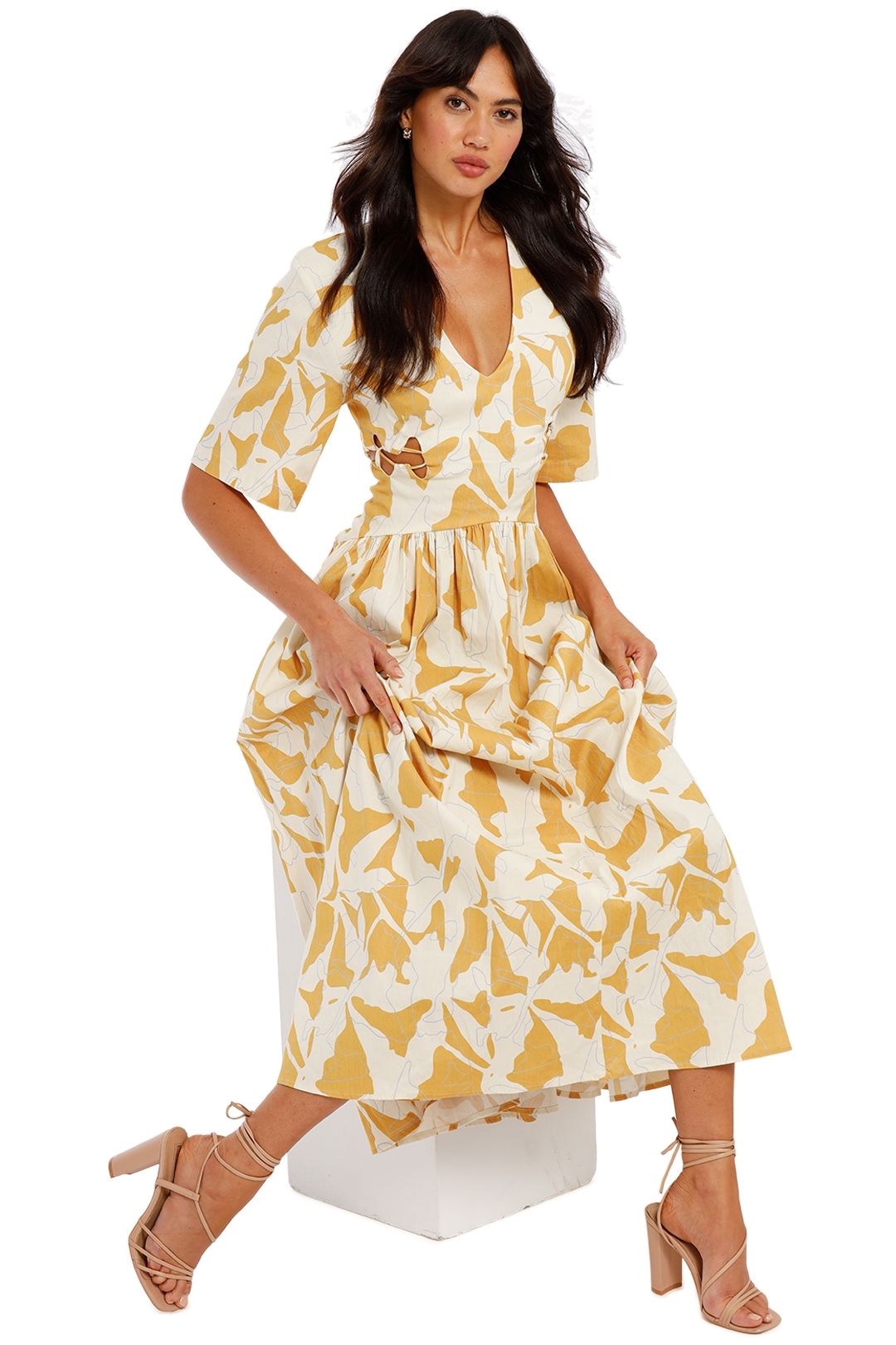 Hire Minsk Maxi Dress Camilla and Marc GlamCorner