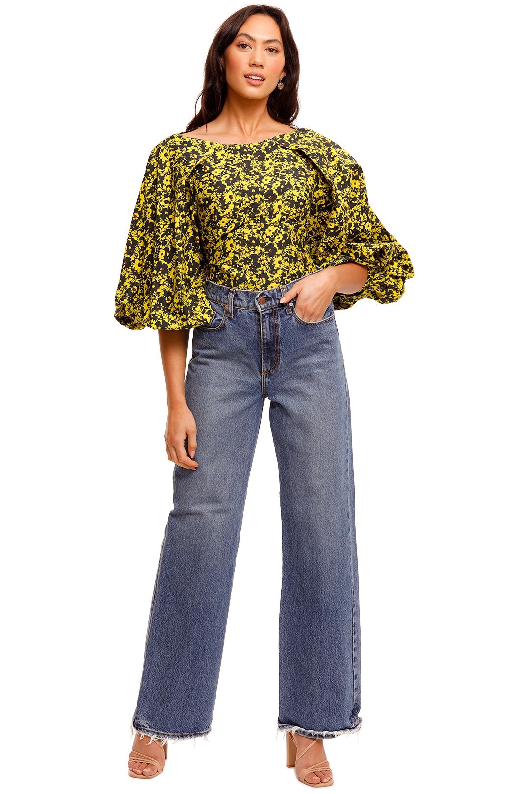 Camilla and Marc Monet Top