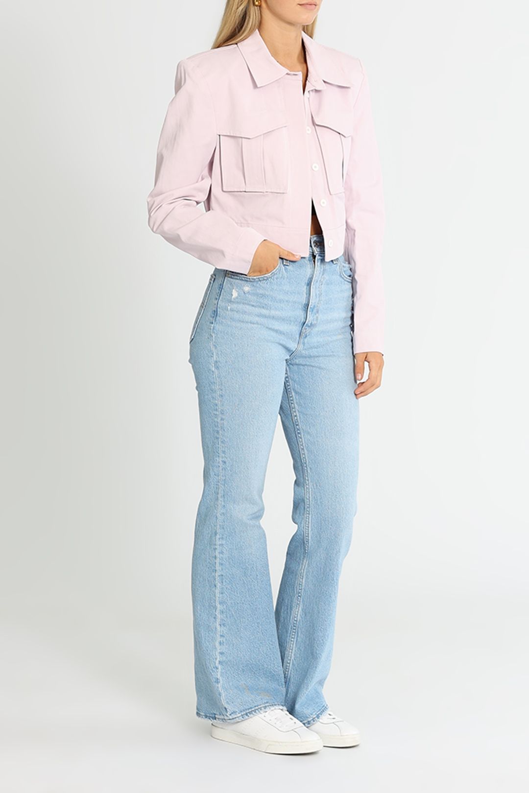 Hire Noah Jacket in Pale Mauve Camilla and Marc GlamCorner