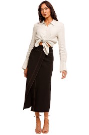 Camilla and Marc Onyx Skirt charcoal