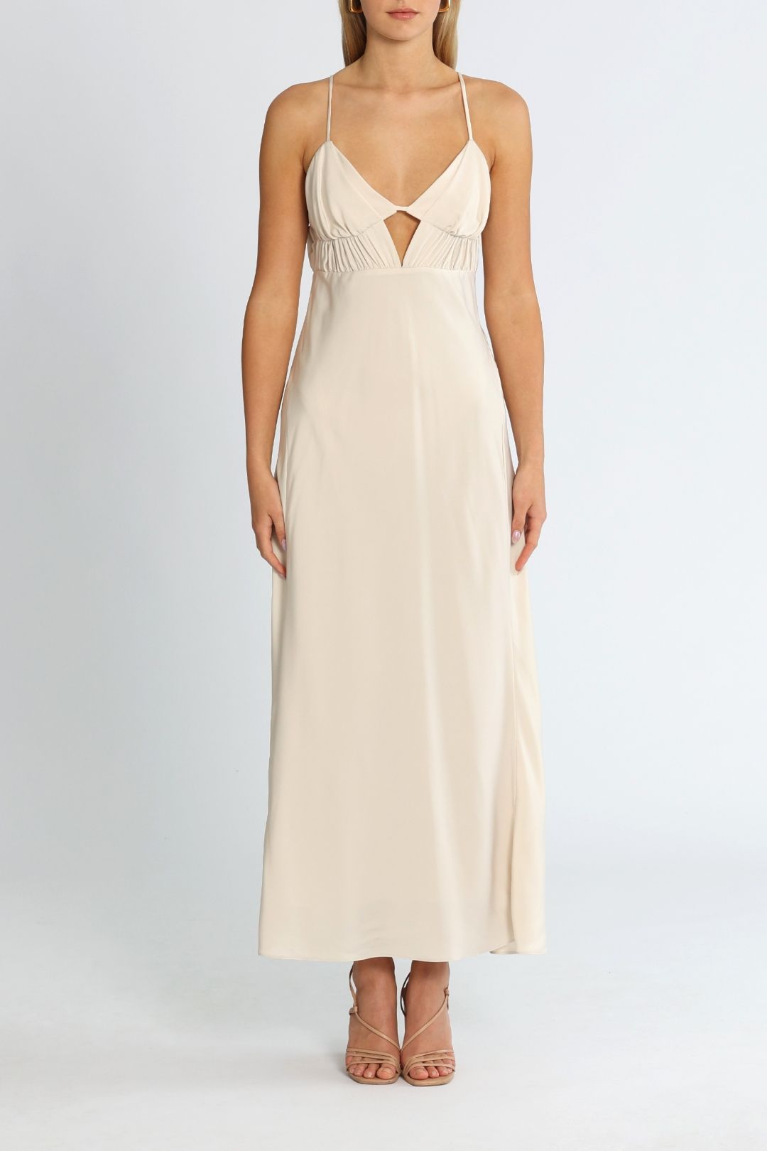 knee length dresses for ladies Sola Knit Maxi Dress
