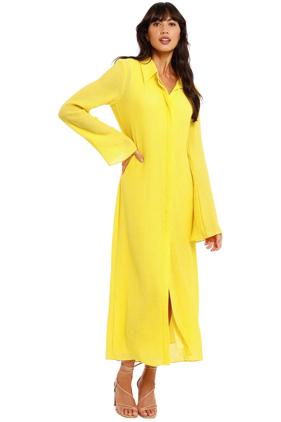 Sunflower long sleeve dress outlet