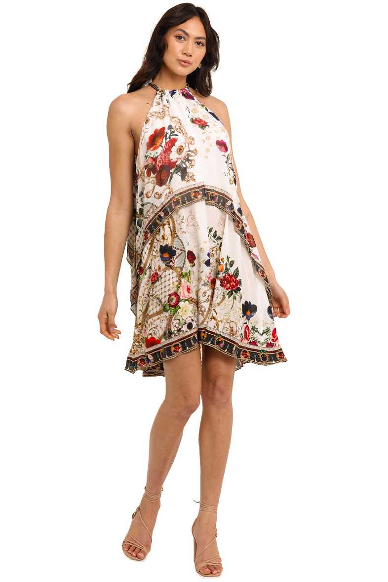 Hire Double Layer Short Dress | Camilla | GlamCorner