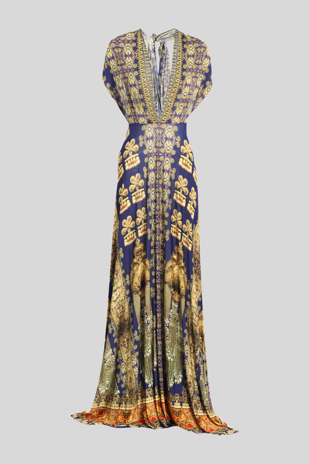 Buy Gold and Purple La Chaquetilla Dress Camilla GlamCorner
