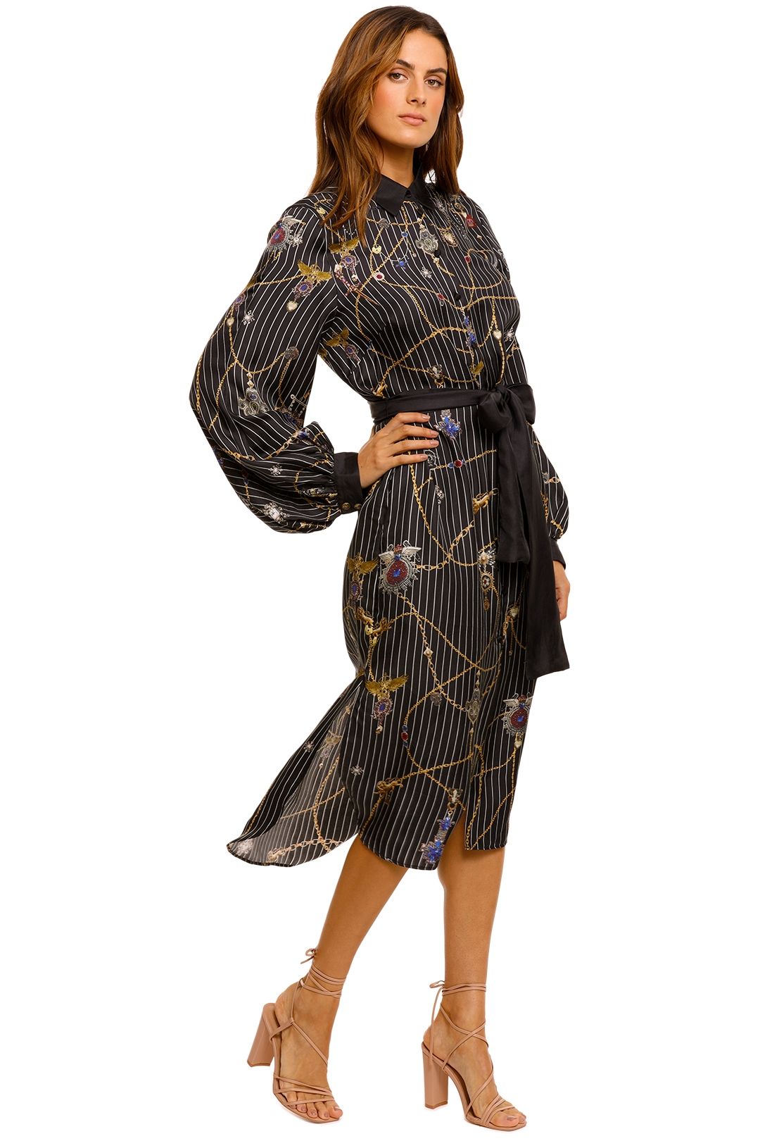 Hire High Low Midi Shirt Dress Camilla GlamCorner