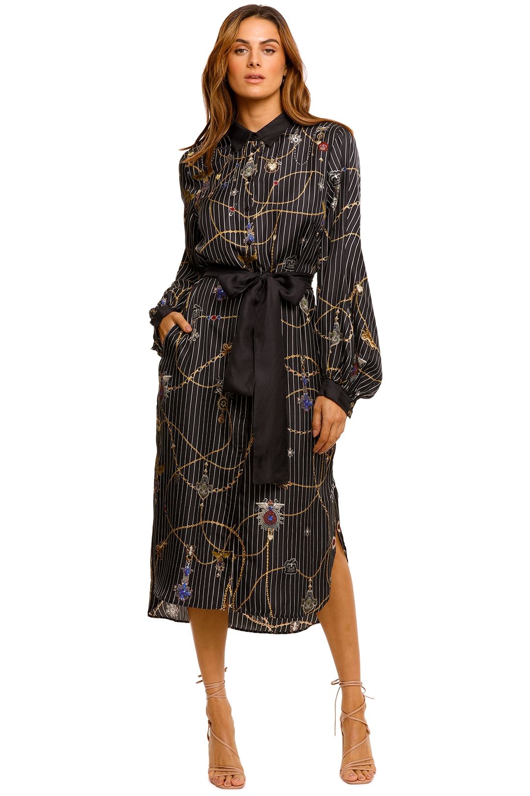 Hire High Low Midi Shirt Dress Camilla GlamCorner