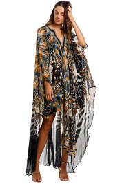 Camilla Long Angel Cape Lost Paradise Black