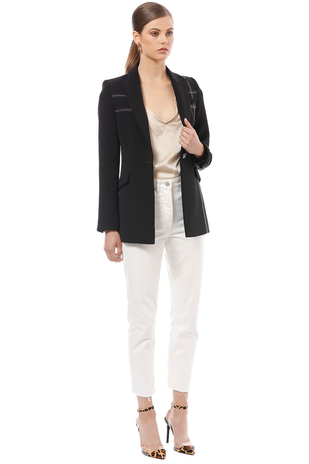 Carter Embroidered Jacket by Camilla and Marc for Rent GlamCorner
