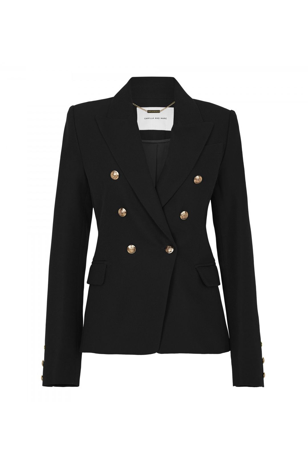 Dimmer Blazer in Black by Camilla and Marc for Rent