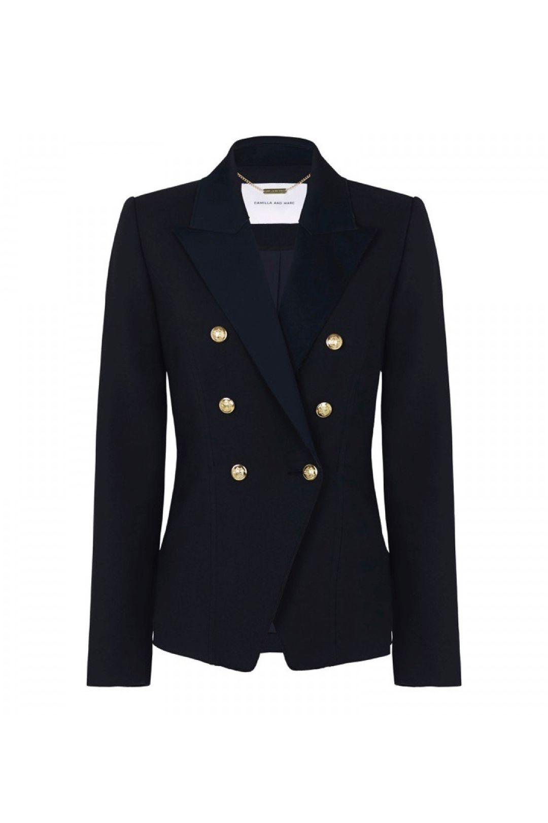 Mallow Blazer in Ink by Camilla and Marc for Hire GlamCorner