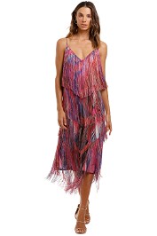 Camilla Midi Fringe Dress