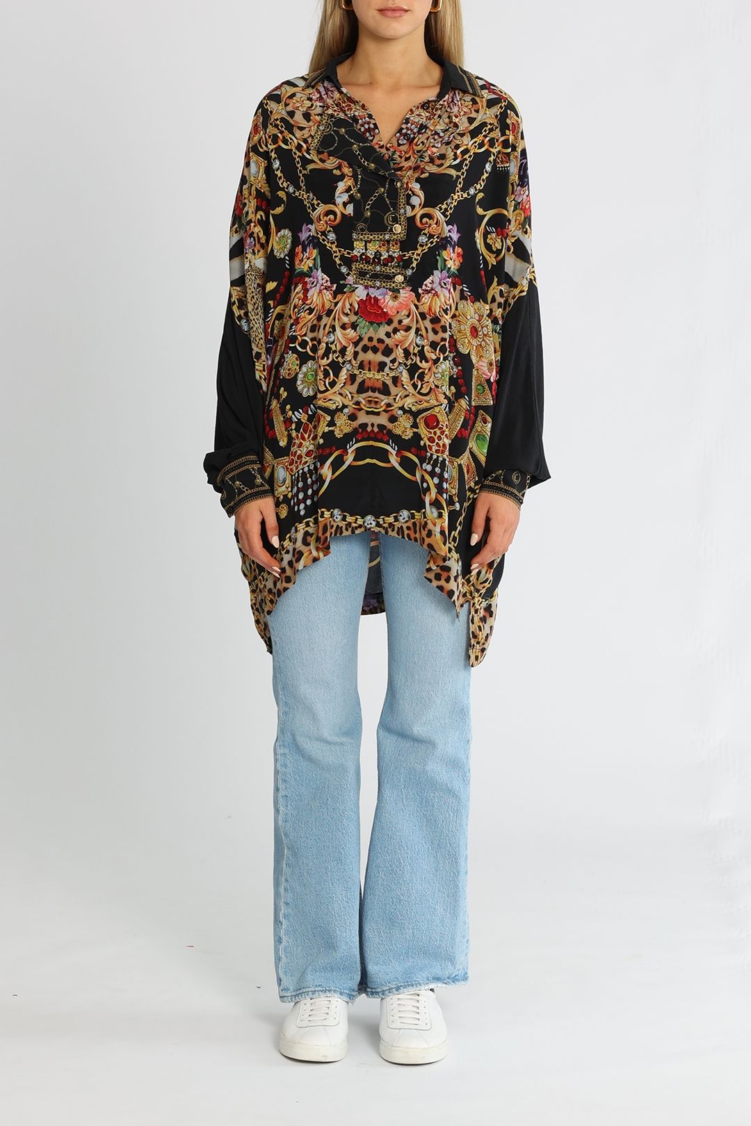 Camilla Panel Batwing Shirt A Night In The 90s