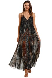 Camilla Pleated Jumpsuit Kakadu Calling Boho