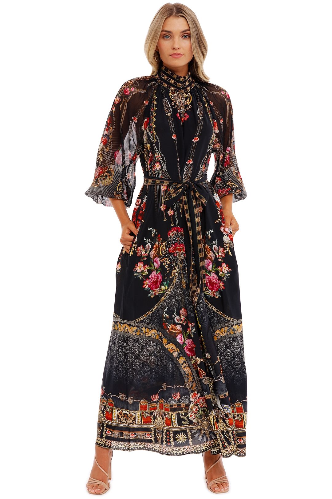 Hire Raglan Shirt Dress in Gothic Goddess | Camilla | GlamCorner