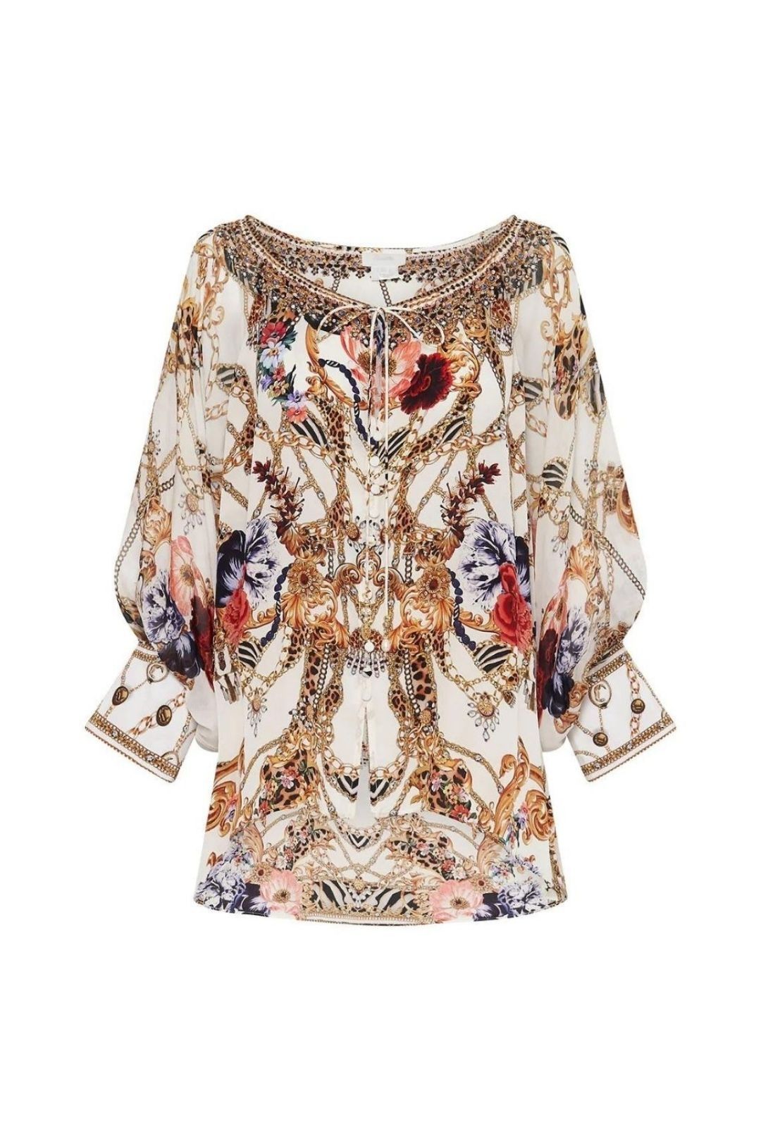 Camilla Raglan Sleeve Top Reign Supreme