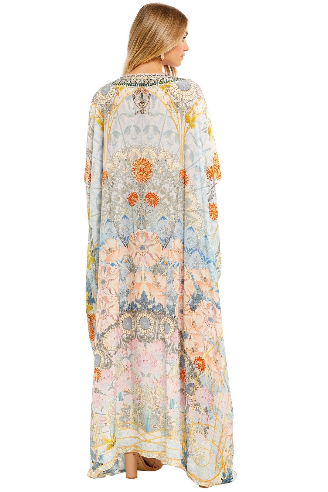 ROUND NECK KAFTAN MS MOCHILLA