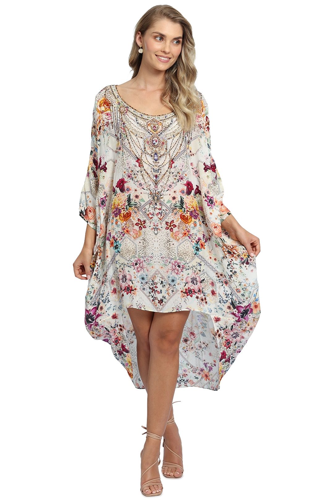 Camilla scoop back hem dress cheap