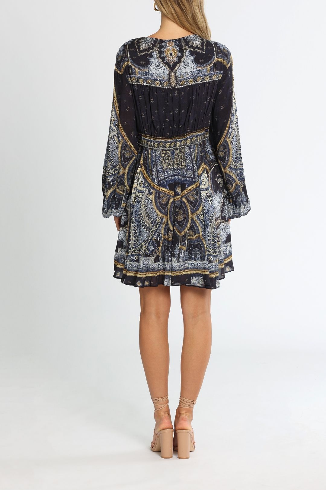 Short shop peasant dress