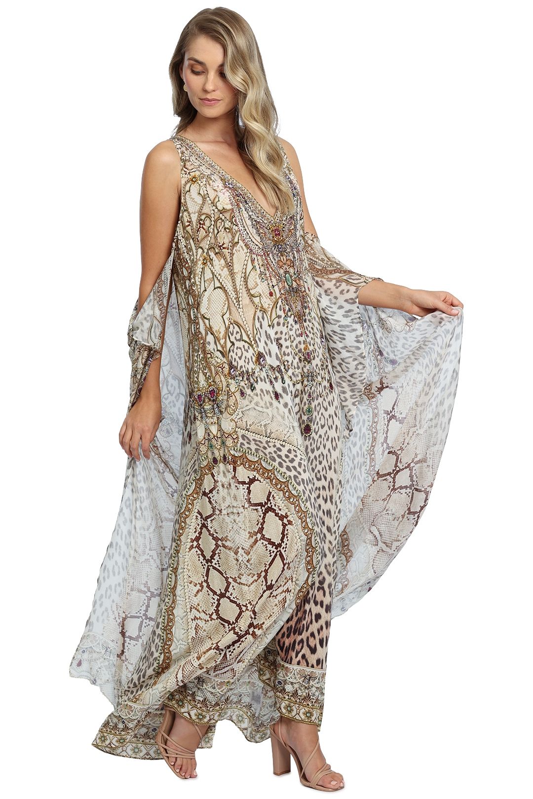 Hire Tie Front Multiwear Dress in All Is Nouveau Camilla