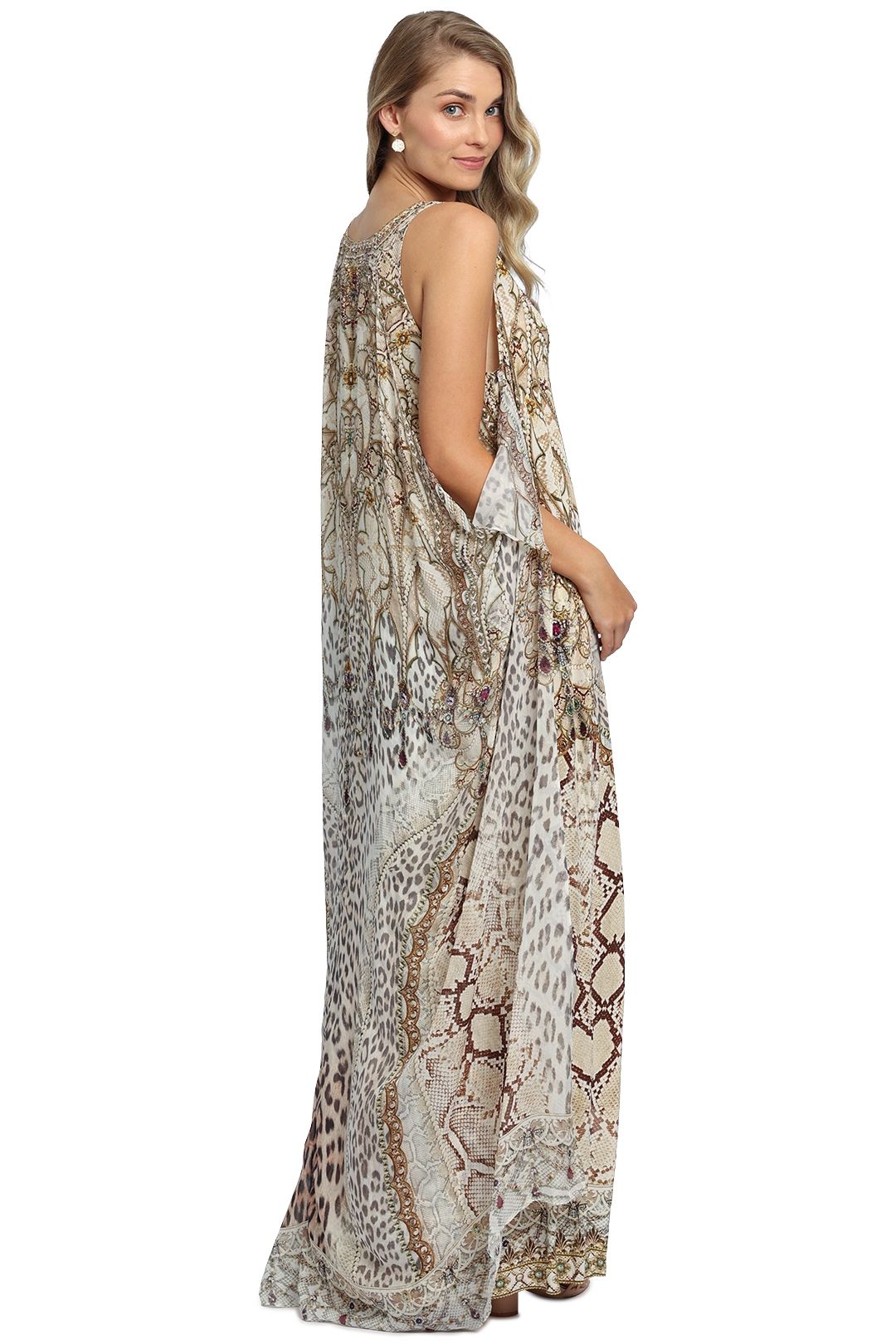 Hire Tie Front Multiwear Dress in All Is Nouveau Camilla GlamCorner