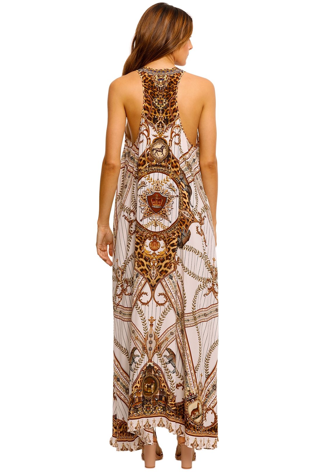 V NECK RACERBACK DRESS WHATS YOUR VICE