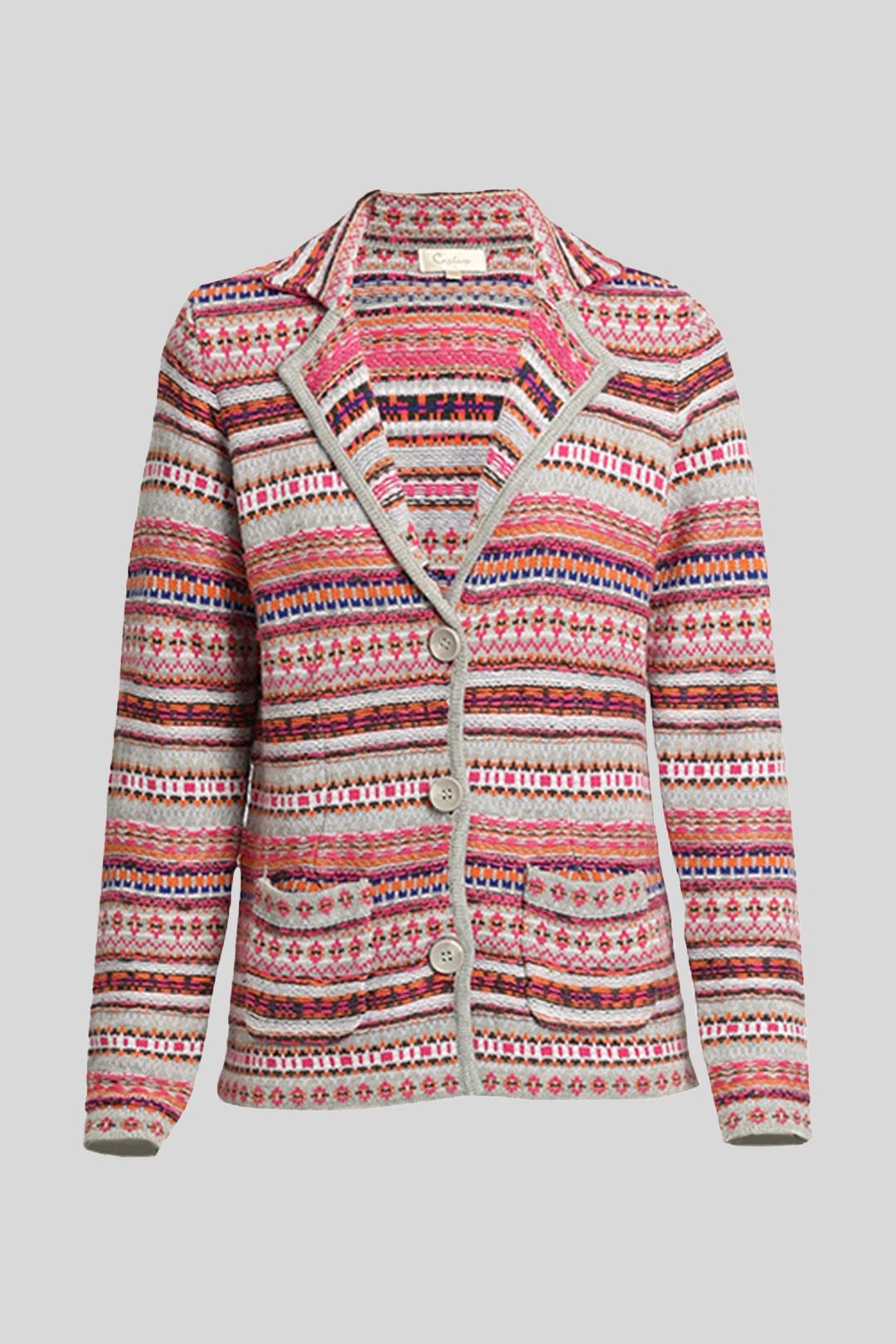 Capture - Knitted Aztec Jacket