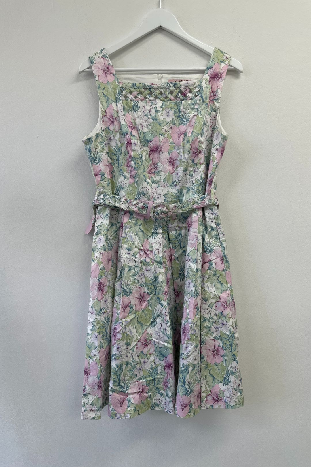 Floral Print Sweet Caribbean Dress