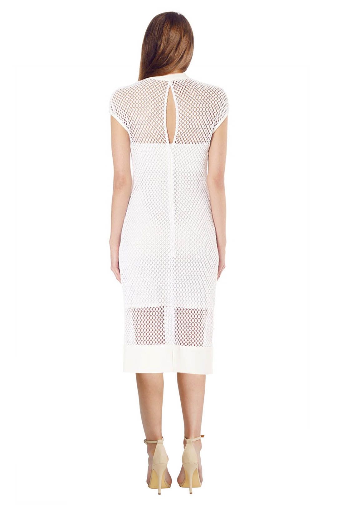 Carla Zampatti - White Shrimpton Chemise for Hire | GlamCorner Carla Zampatti - White Shrimpton Chemise for Hire | GlamCorner