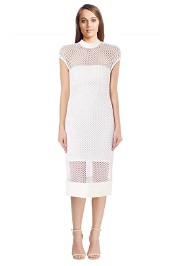 Carla Zampatti - White Shrimpton Chemise - White - Front
