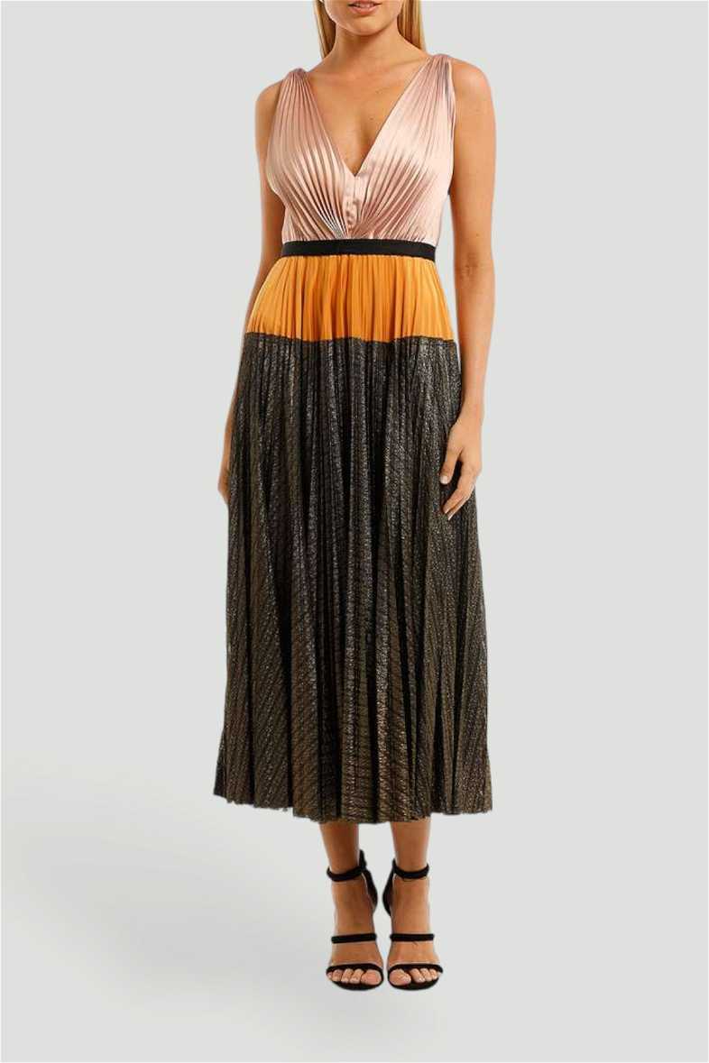 knee length dresses for ladies Easy Come, Easy Go Tiered Midi Dress  A Deane Dream Boutique
