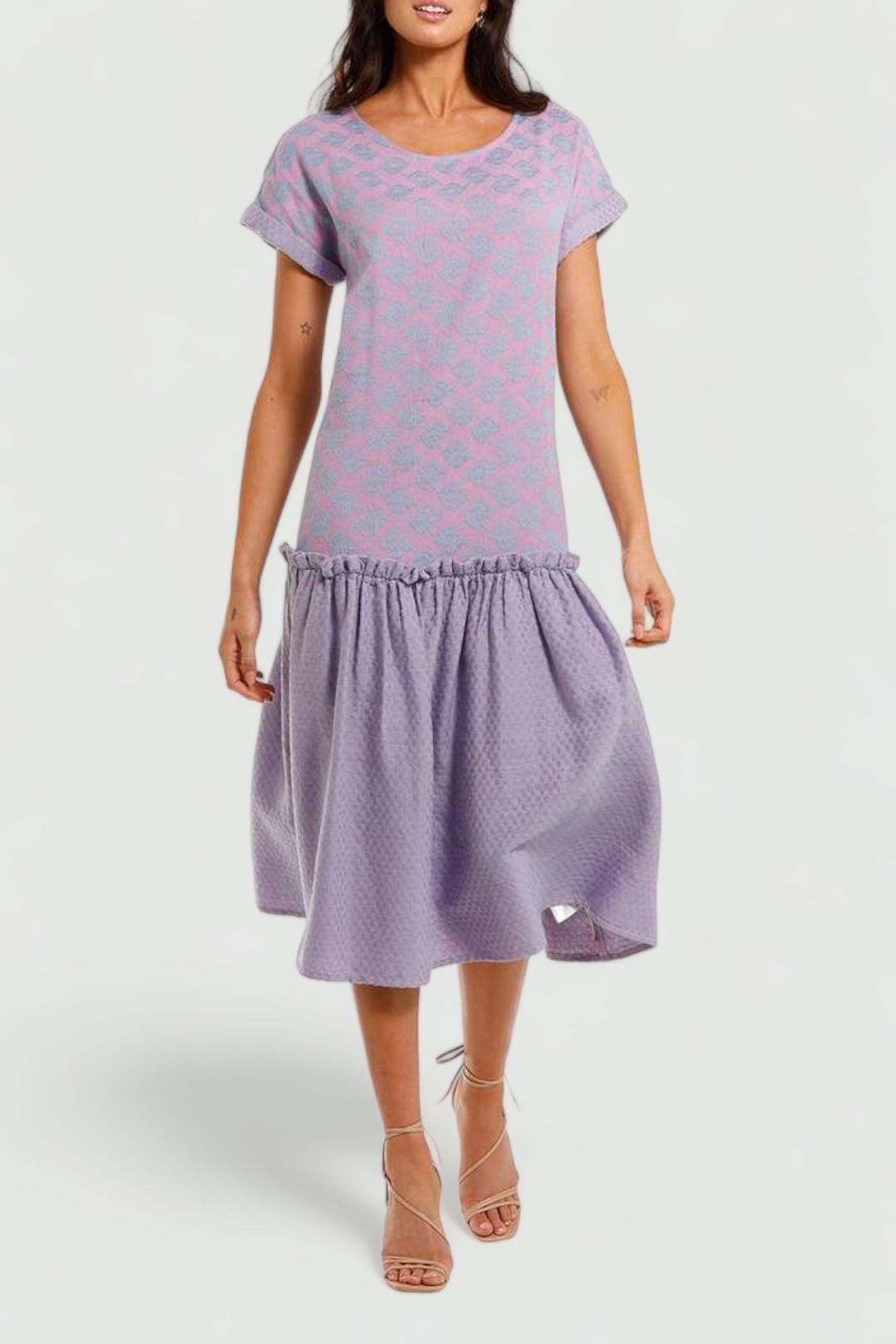 Cecilie Copenhagen Signe Dress Lilac midi