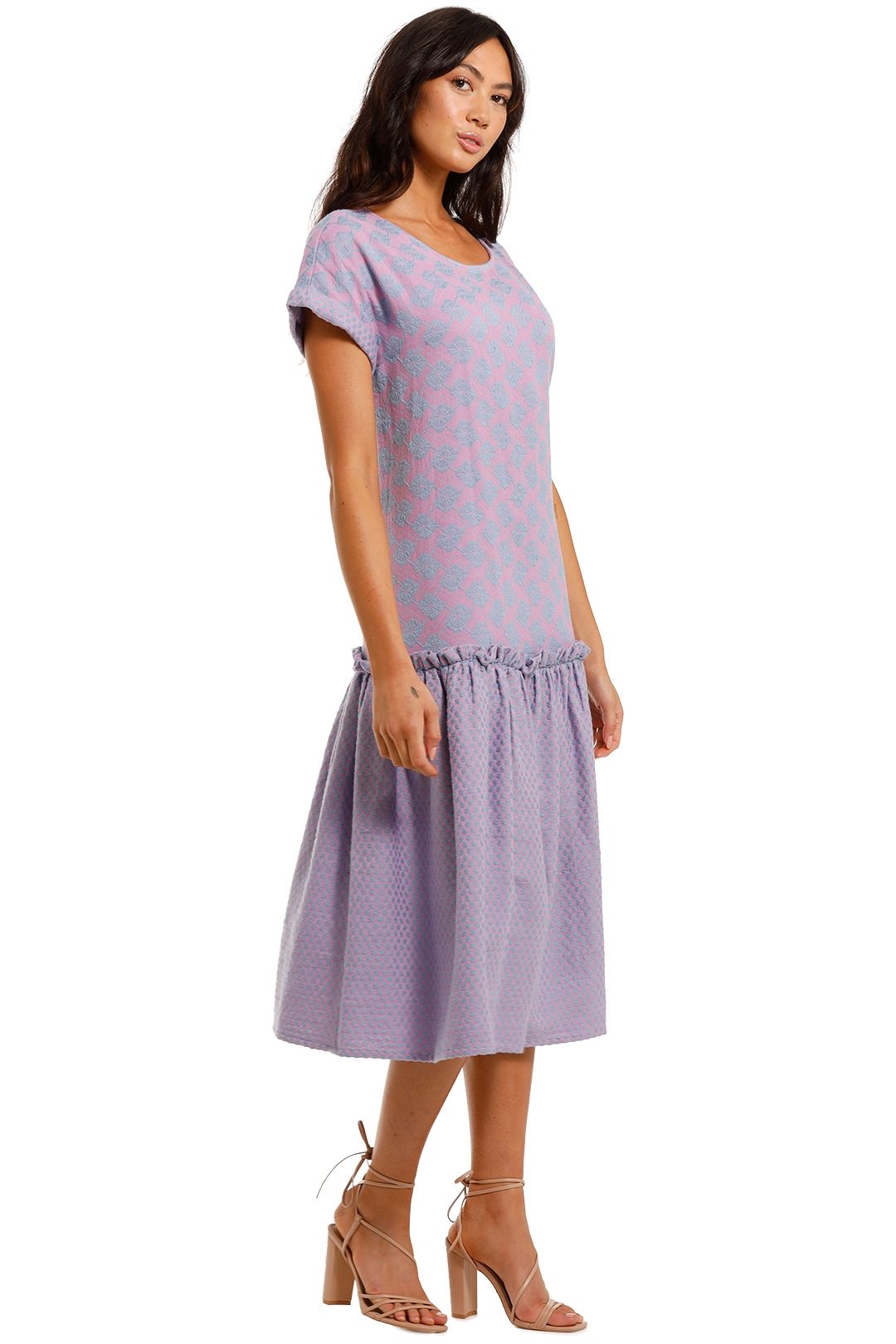 cecilie copenhagen short sleeve dress CECILIE copenhagen Dress 1 V Short Sleeves on Garmentory