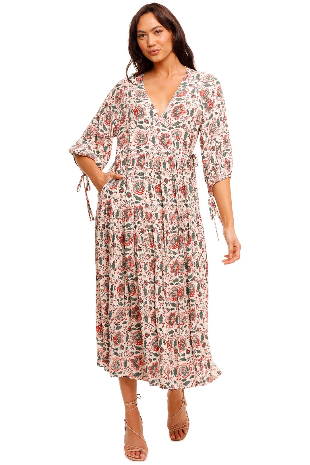 Ceres Life Picnic Wrap Dress