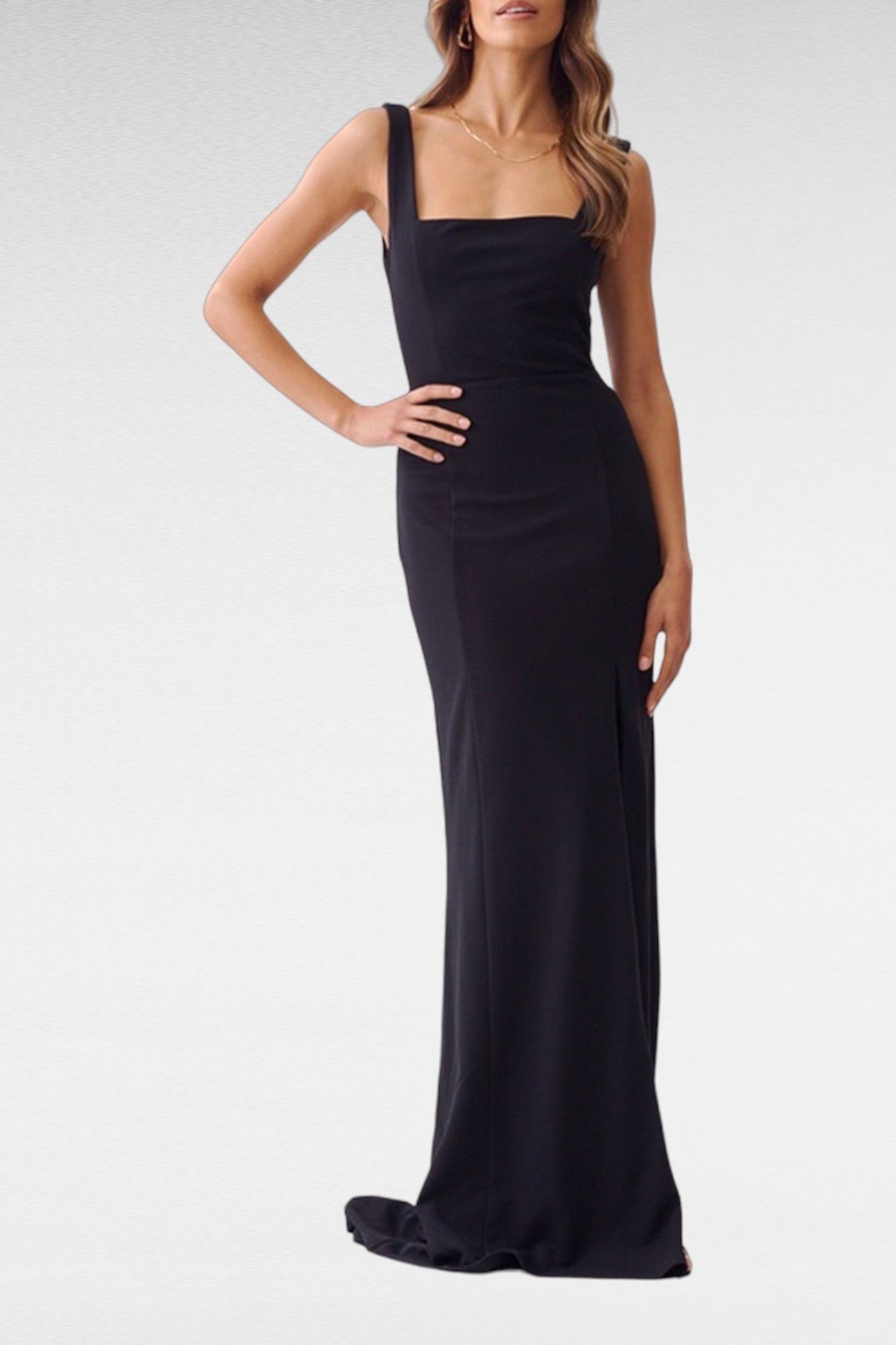 Chancery Black Briar Floor Length Dress