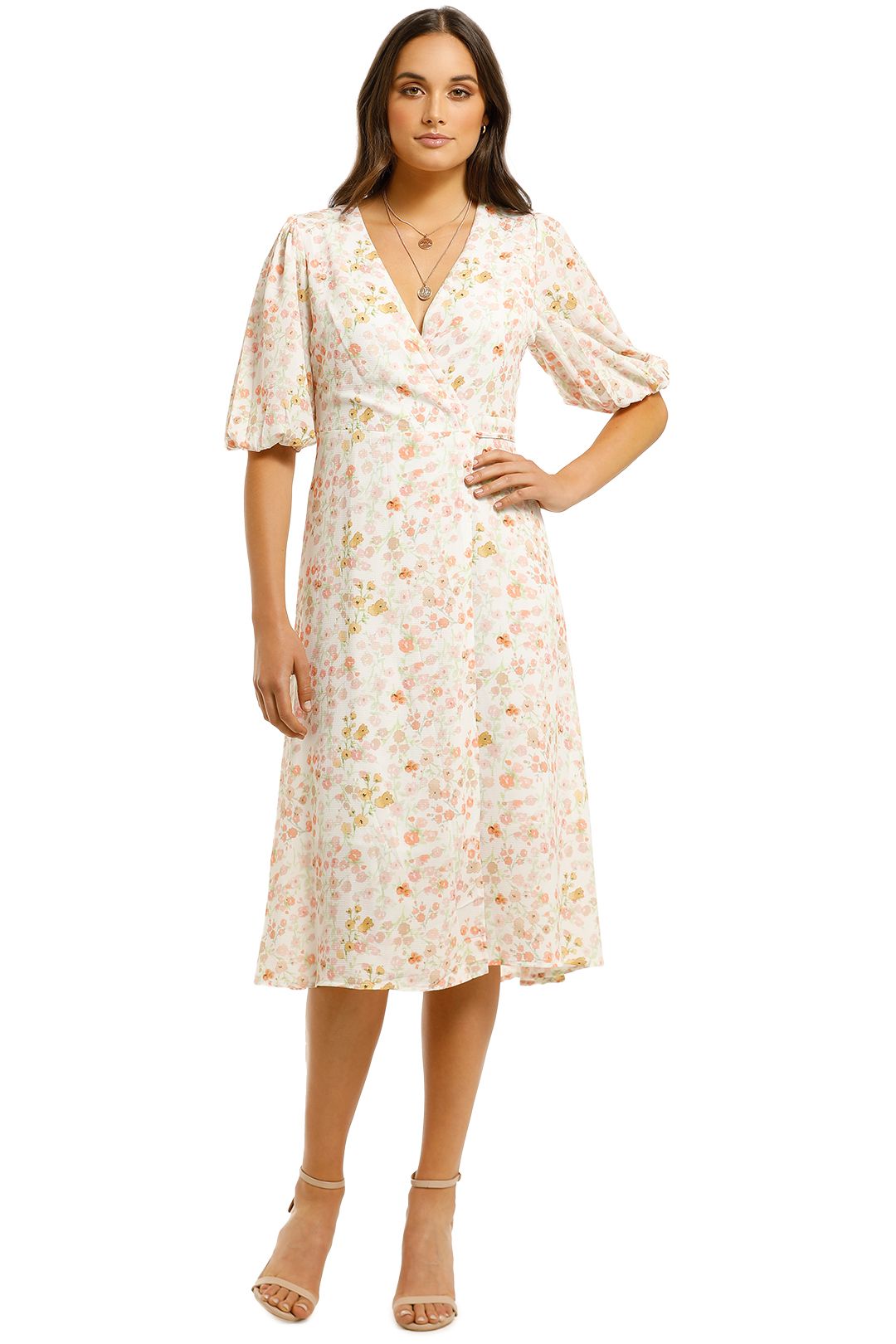 Charlie-Holiday-Salsa-Wrap-Dress-Pansy-Floral-Front