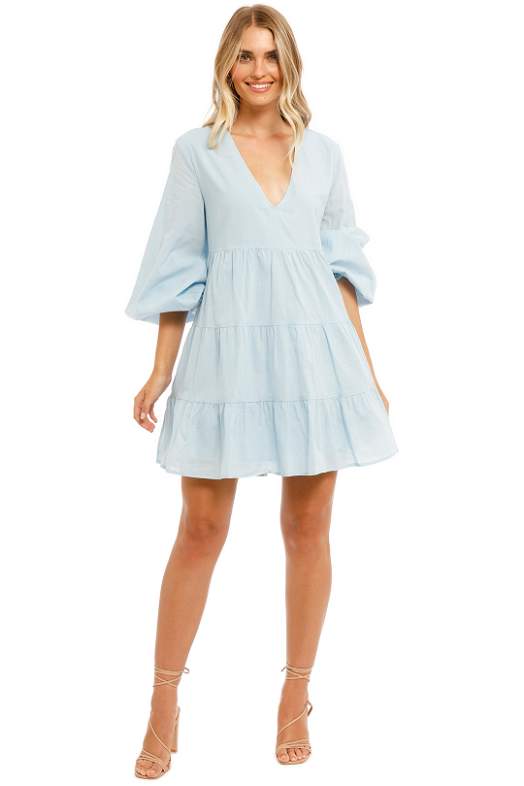 sachin and babi light blue dress Charlie Holiday Anita Dress main image 1